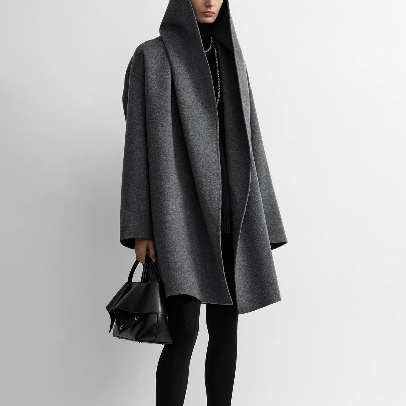 ☘️人気新作 新品♡ Toteme トーテム ダークグレーウールコート♡　110 TOTEME (トーテム) | Hoodie coat コート