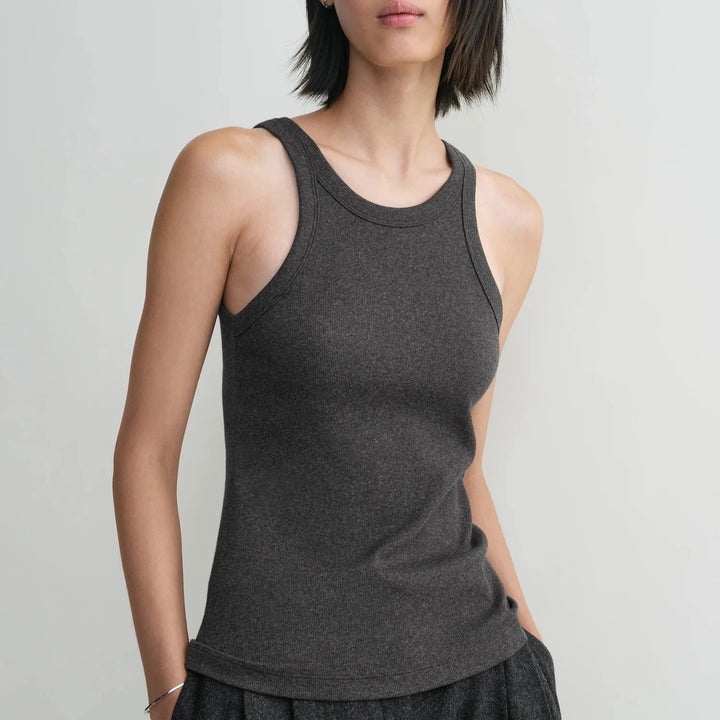 TOTEME - Curved rib tank