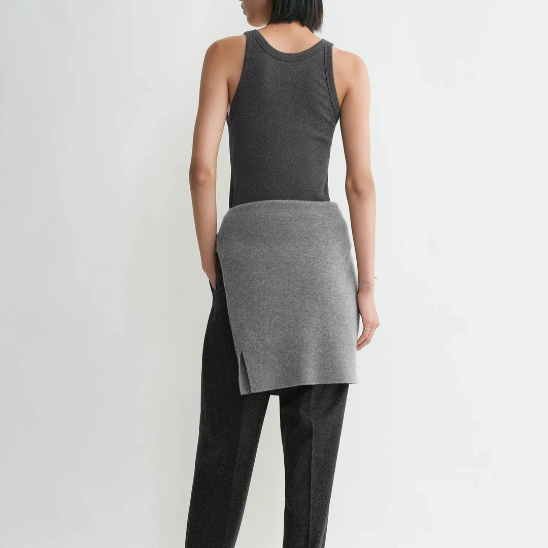 TOTEME - Curved rib tank