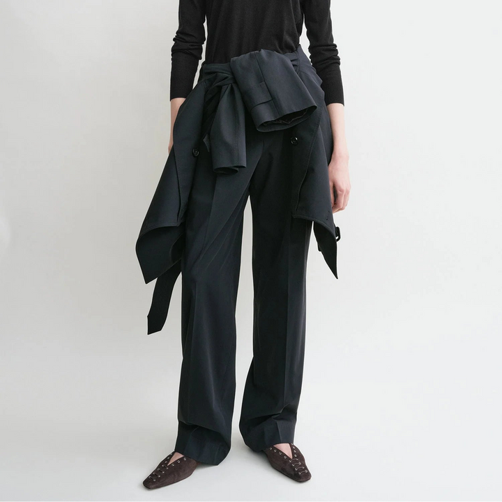 Slanted pocket trousers nightfall