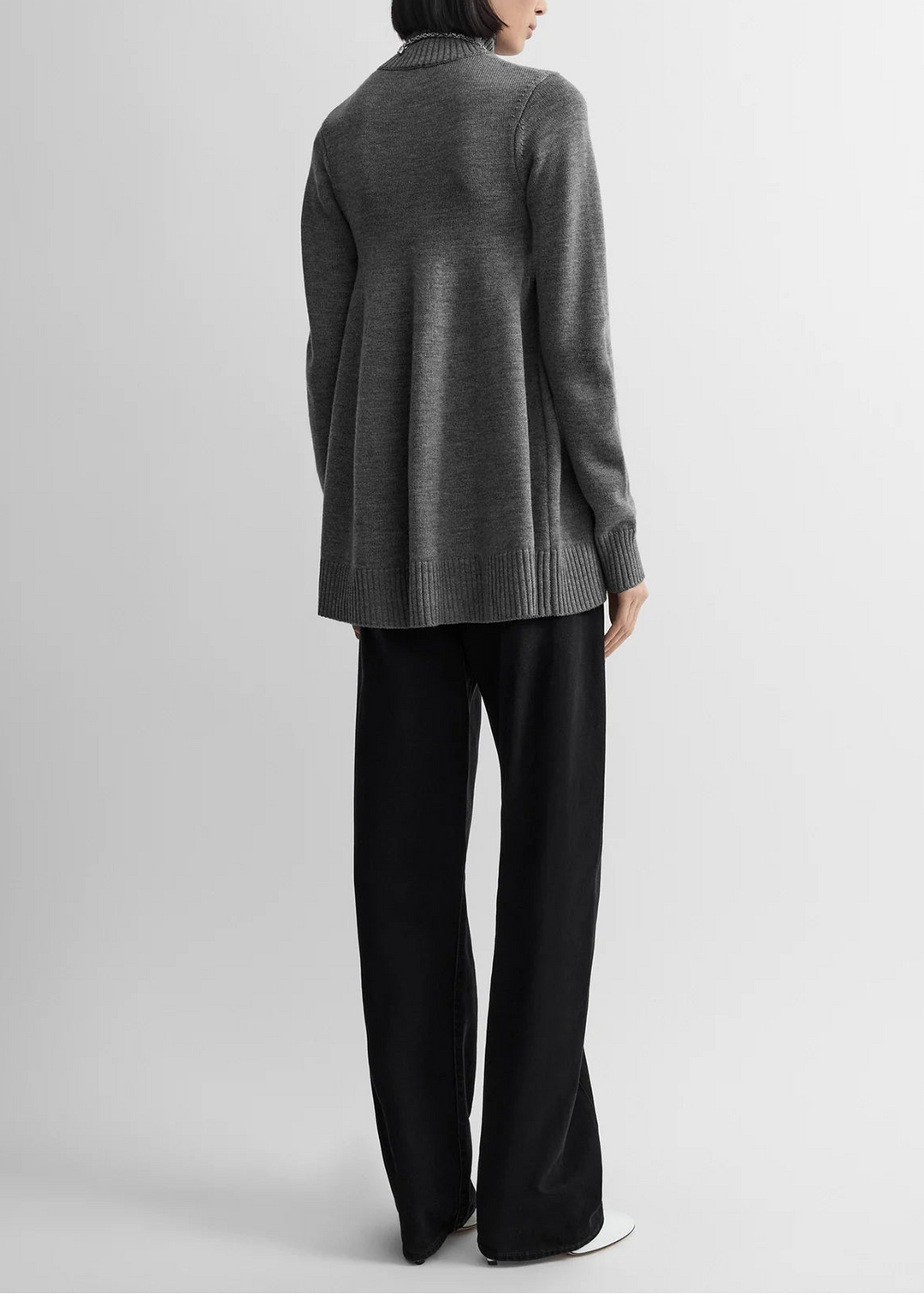 Wool turtleneck top