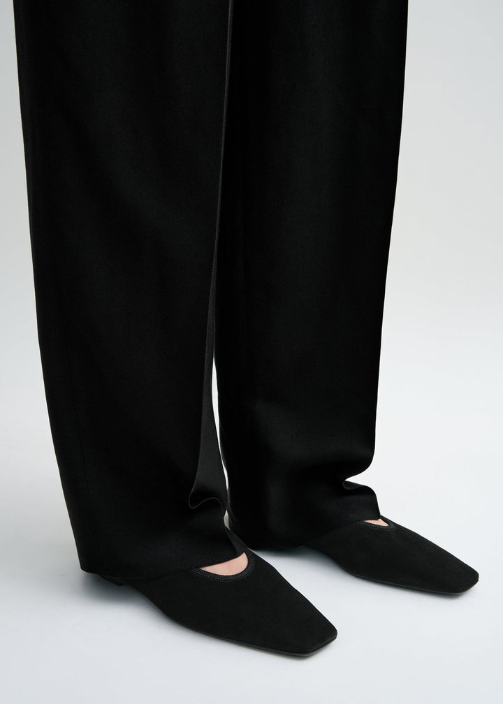 TOTEME - Minimalist Suede Ballerinas