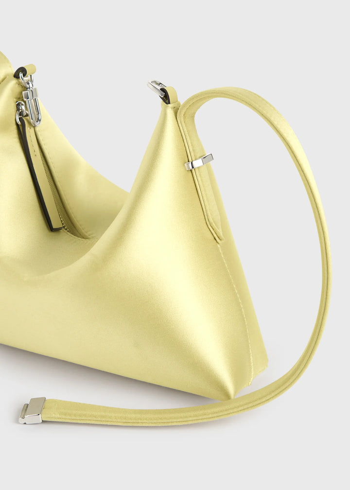 TOTEME - Bevel satin wristlet pale