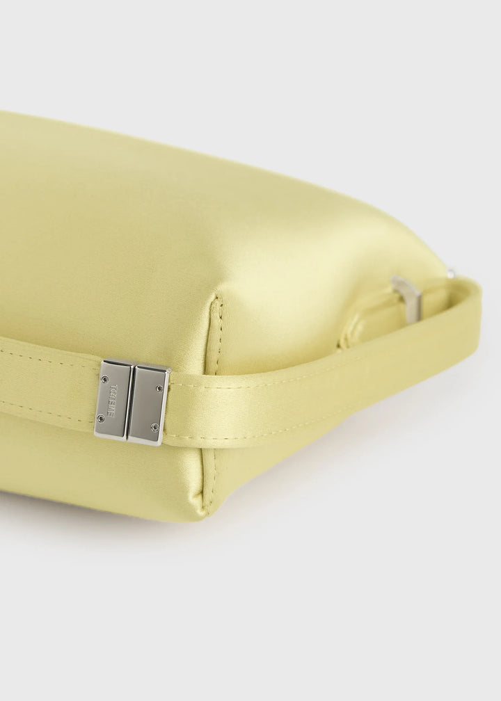 TOTEME - Bevel satin wristlet pale