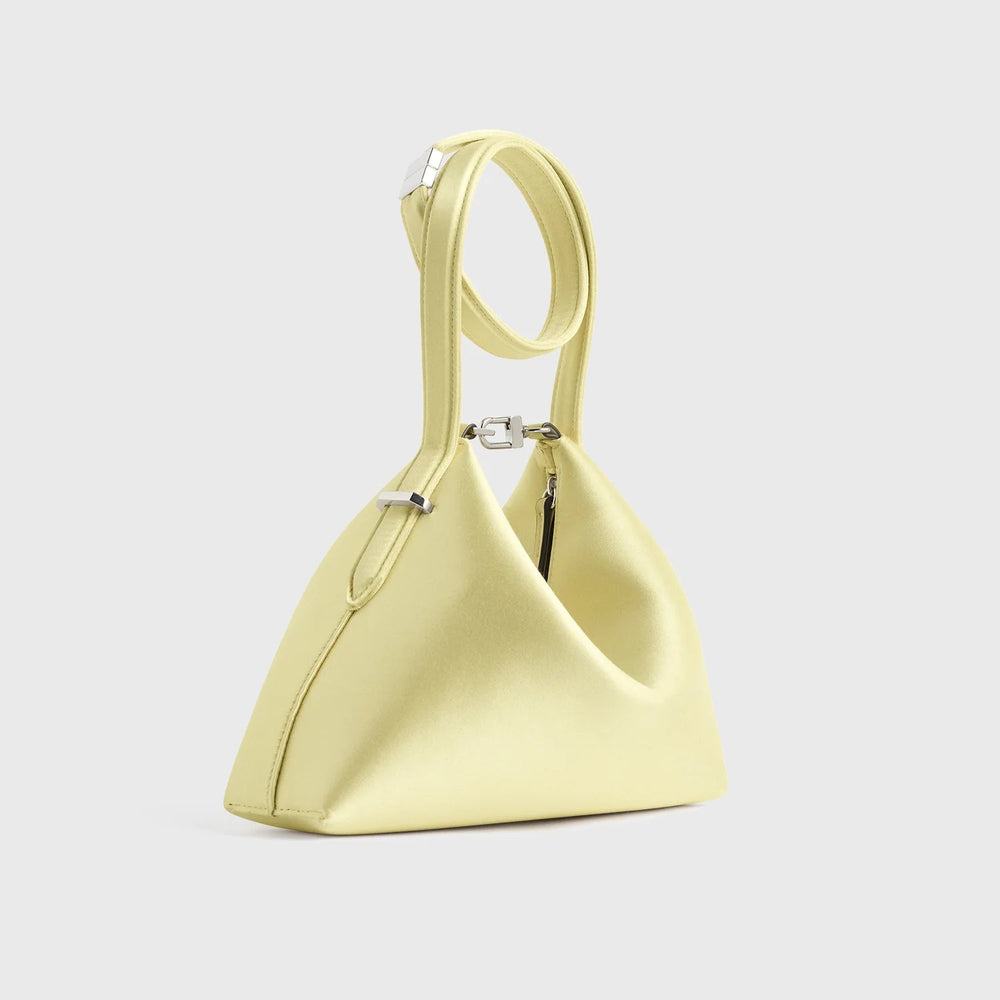 TOTEME - Bevel satin wristlet pale