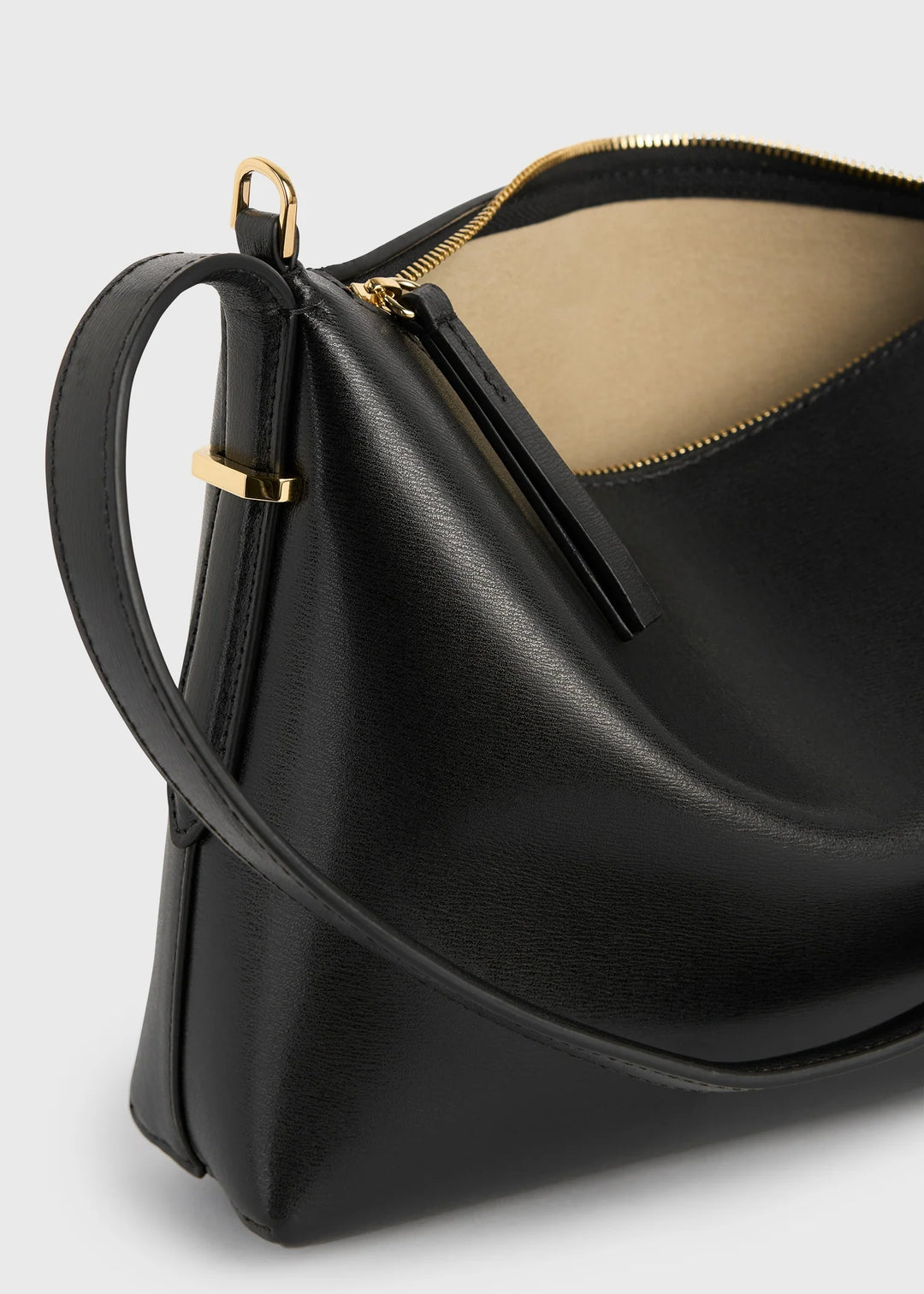TOTEME - Bevel leather wristlet