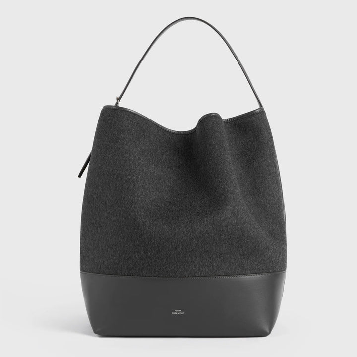 Belted double tote