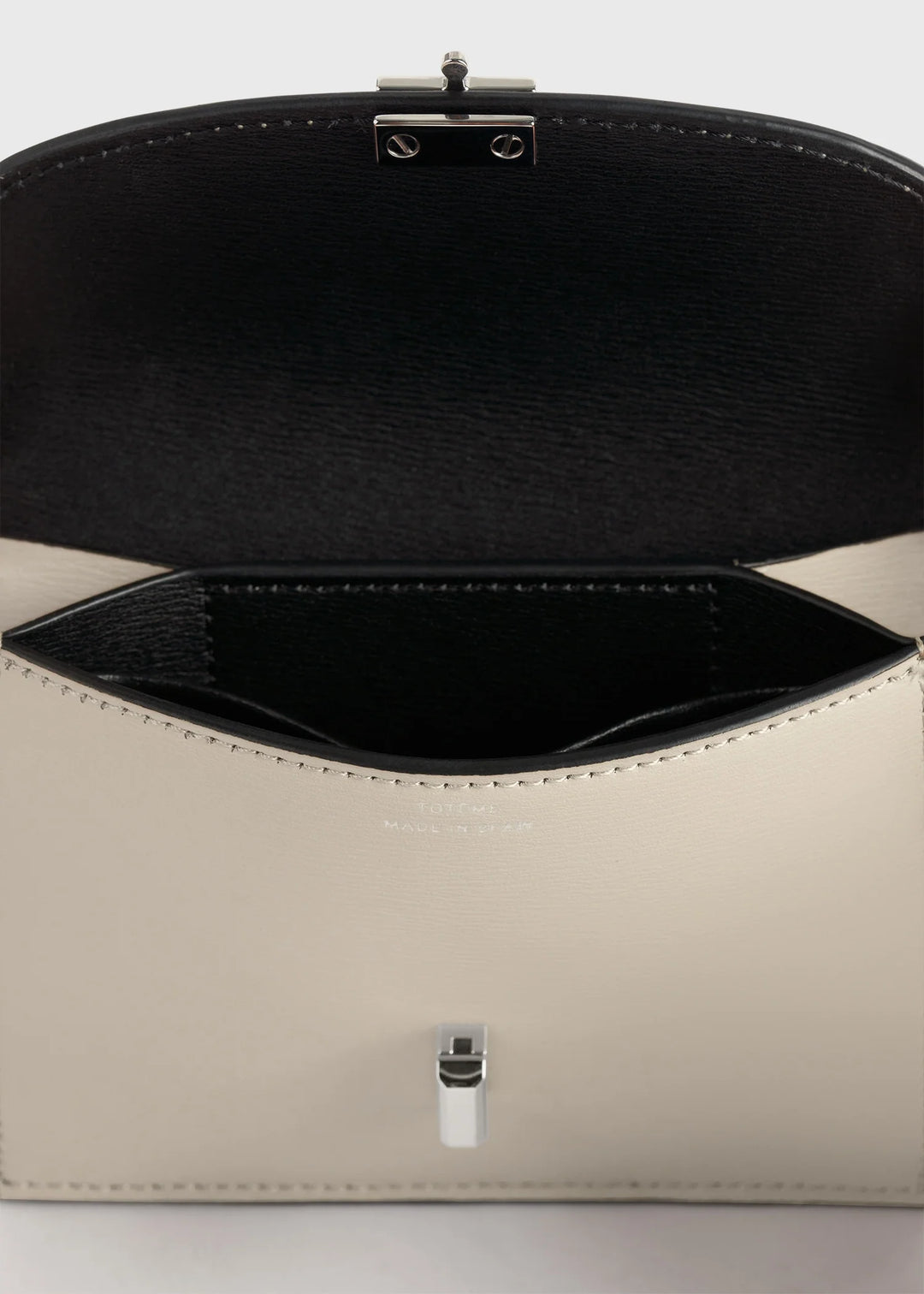 【Toteme】Tロック リザード型押しカードホルダー T-Lock leather cardholder | Why are you here?
