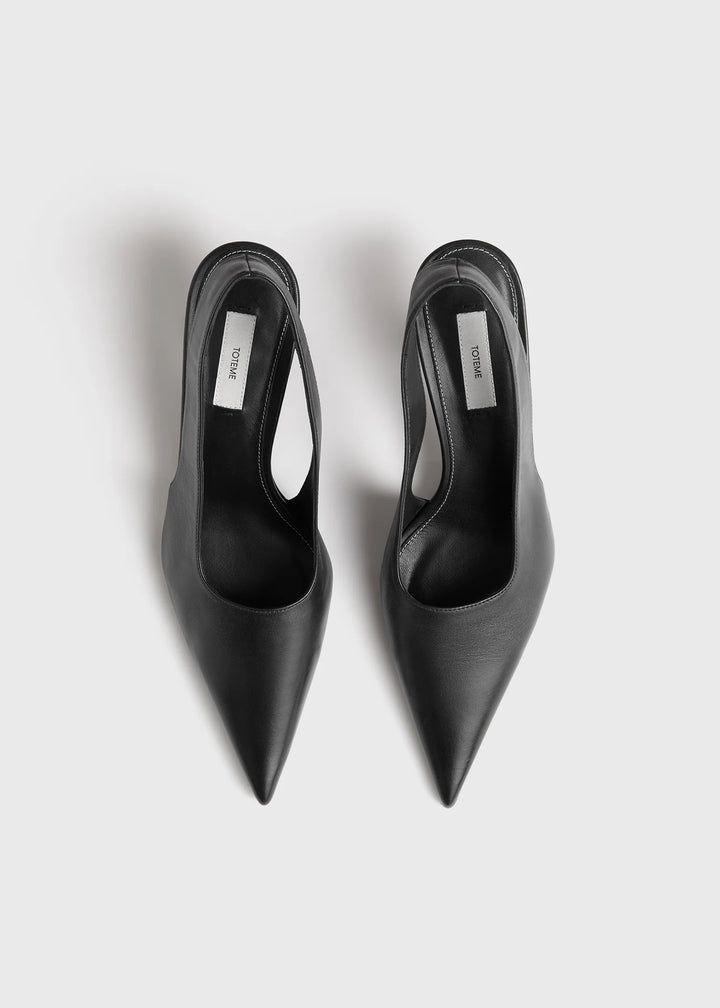 TOTEME - Classic leather slingbacks