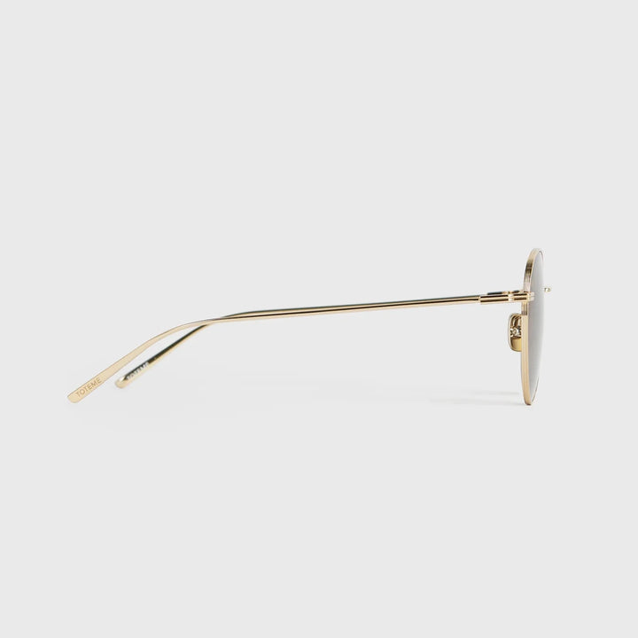 The Rounds sunglasses gold