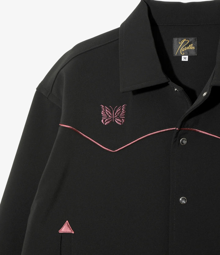 Piping Cowboy Jacket - Poly Double Cloth