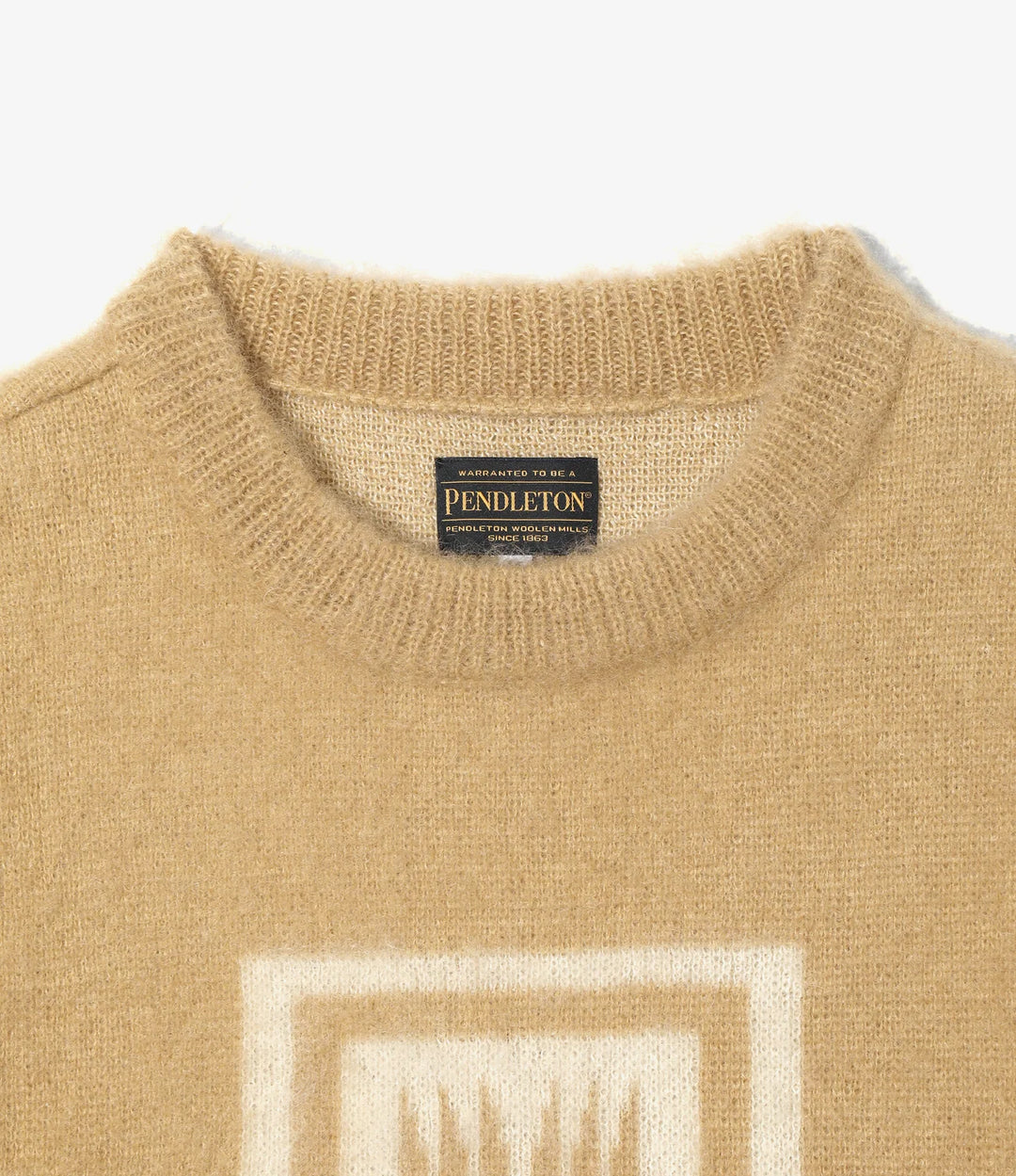 〈NEEDLES〉x〈PENDLETON〉Mohair Sweater - Harding