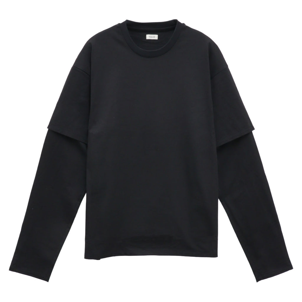 トップス VUJADE IRIS HYBRID LONG-SLEEVE T-SHIRT VUJA DE(ヴジャデ) | IRIS LAYERED LS T-SHIRT - 最新コレクション
