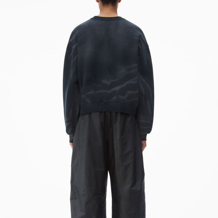 AlexanderWang ユニセックス オーバーサイズ スウェットシャツ ユニセックス オーバーサイズ スウェットシャツ | Why are you here?
