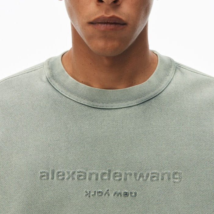 Alexander Wang - ストラクチャードテリー バイカラー スウェットシャツ