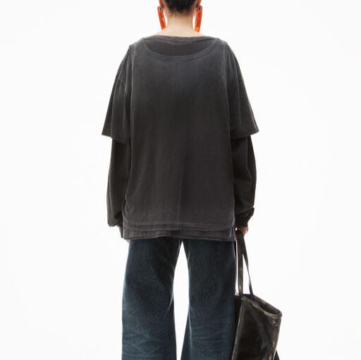 Alexander Wang (アレキサンダーワン) | グリッター パフロゴ コットン