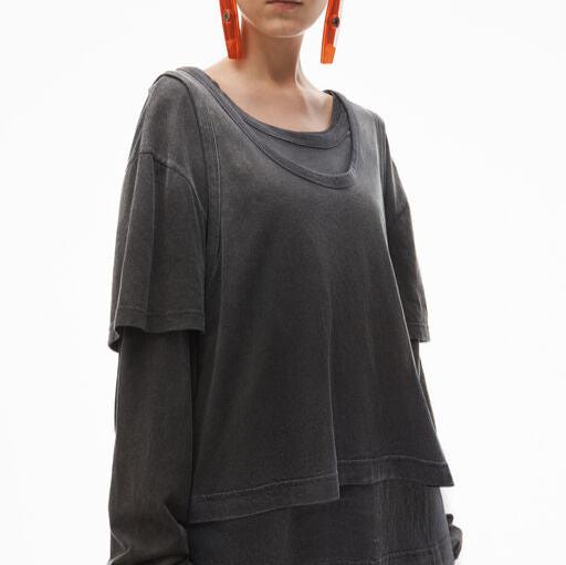 Alexander Wang (アレキサンダーワン) | グリッター パフロゴ コットン