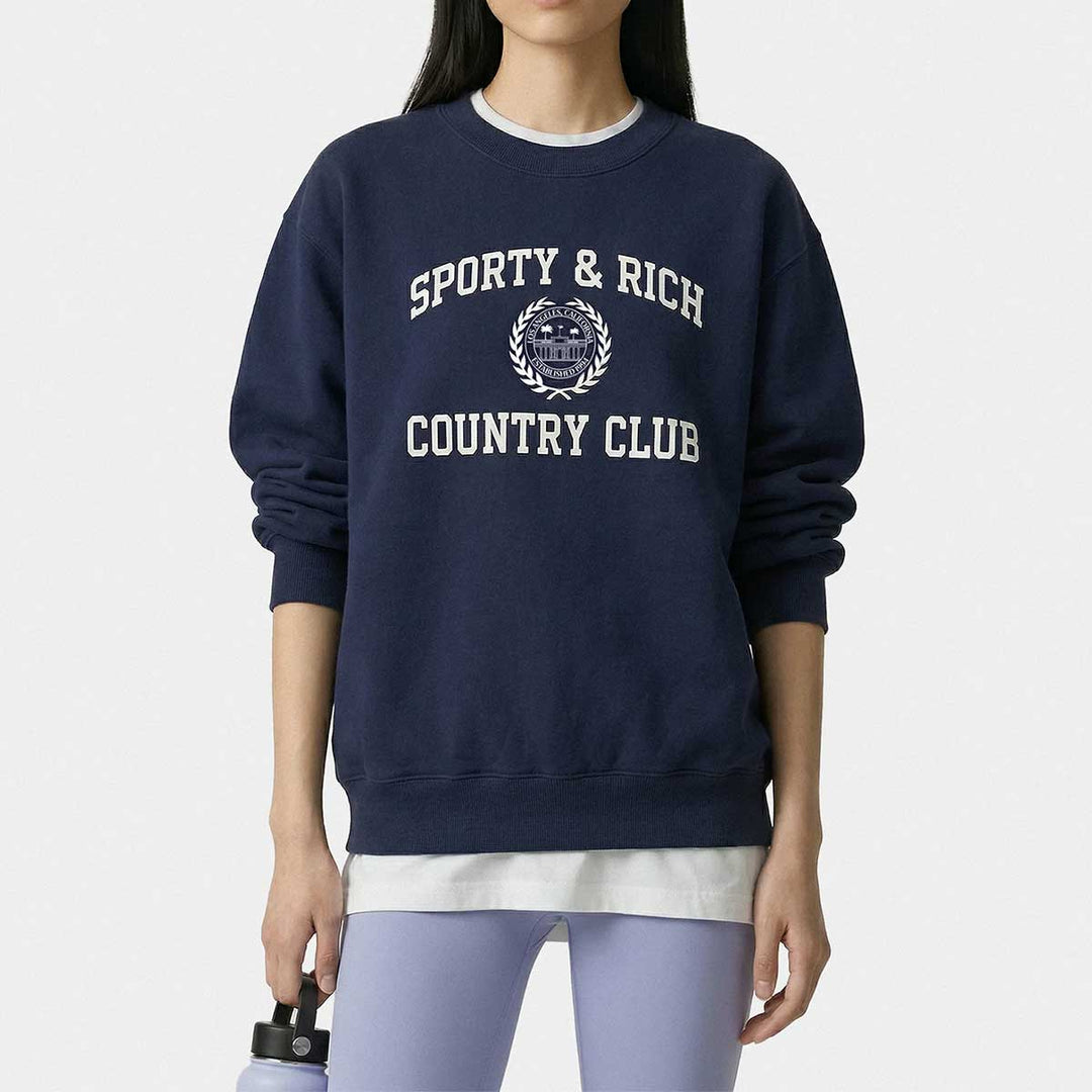 Varsity Crest Crewneck
