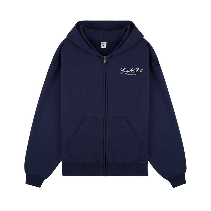 Vendome LA Embroidered Zip Hoodie