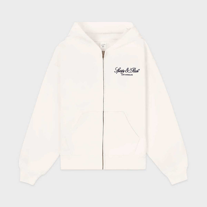 Vendome LA Embroidered Zip Hoodie