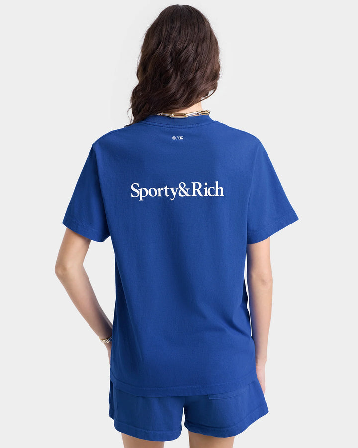 Sporty and Rich - Dodgers Serif T-Shirt
