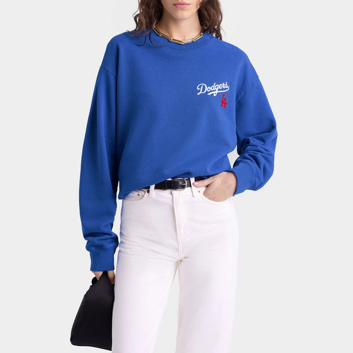Dodgers Serif Crewneck