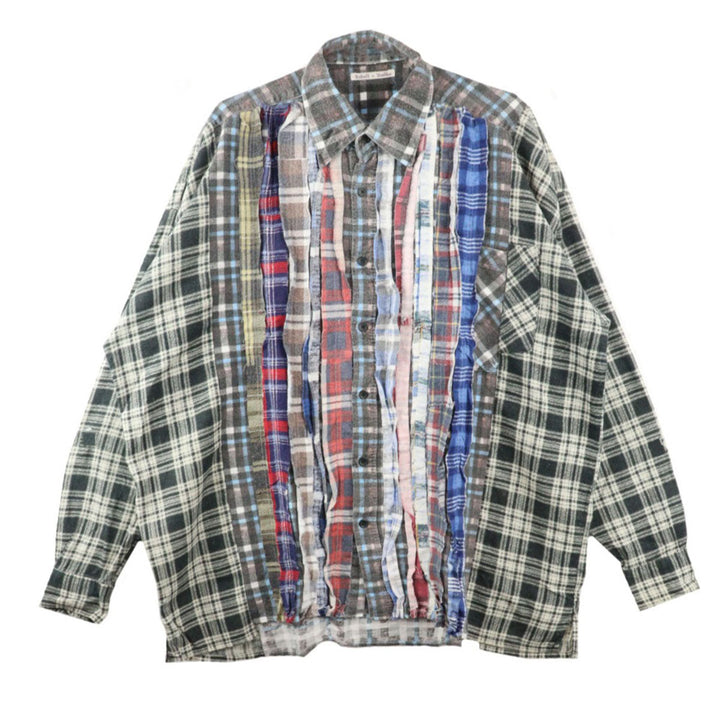 Needles - Flannel Shirt -> Ribbon Wide Shirt(B)