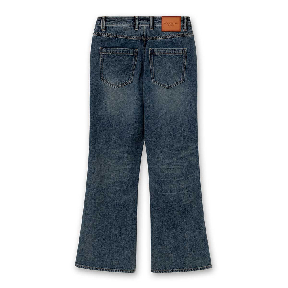 WOOYOUNGMI - Bootcut Denim Pants