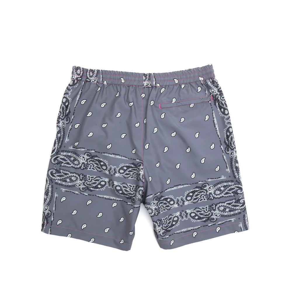 PAISLEY BAGGIE SHORTS - THE WORLD IS YOURS