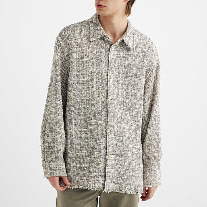 SOLID HOMME - Tweed Outshirt