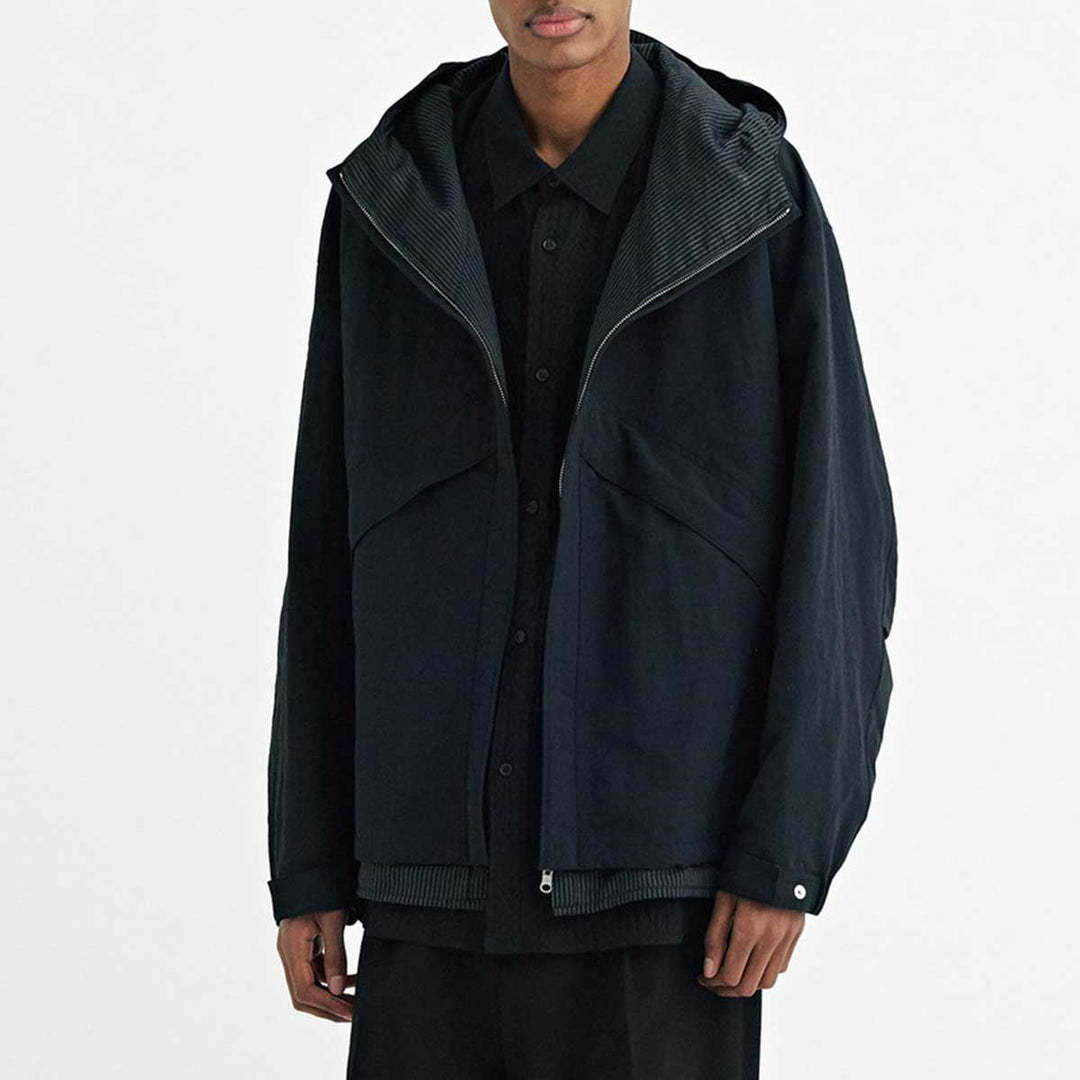 SOLID HOMME - Shirt Layered Jacket