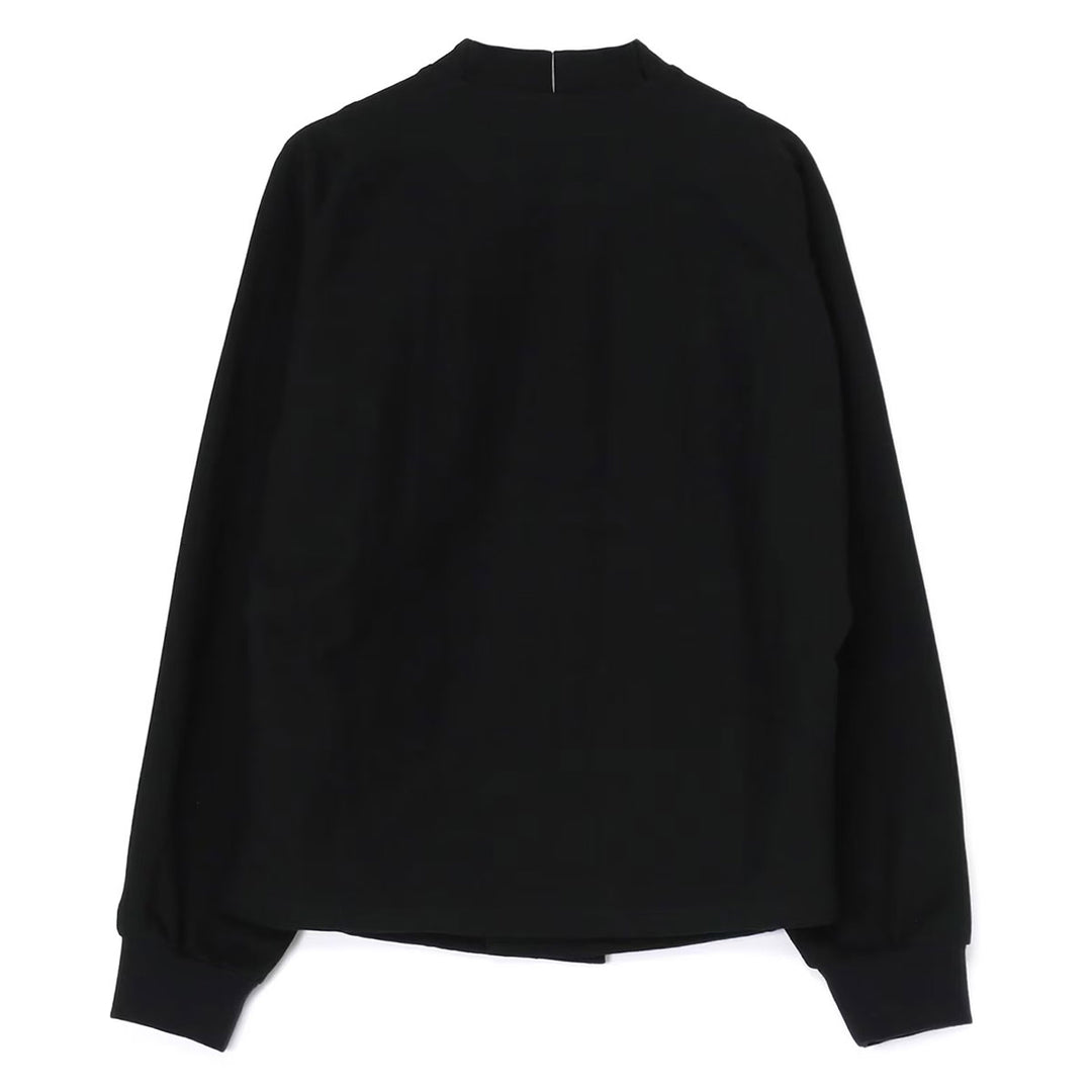 Yohji Yamamoto - 30/3 TIGHT TENSION SINGLE JERSEY ZIPPER OPEN BLOUSON