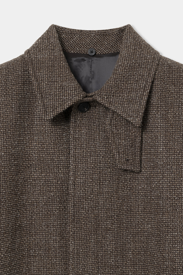 Brown Collection Balmacaan Coat