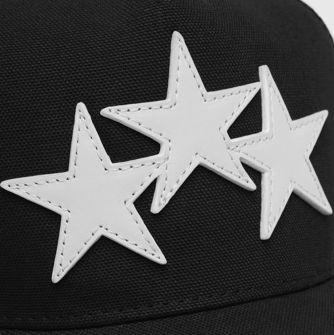 3 Star Trucker Hat