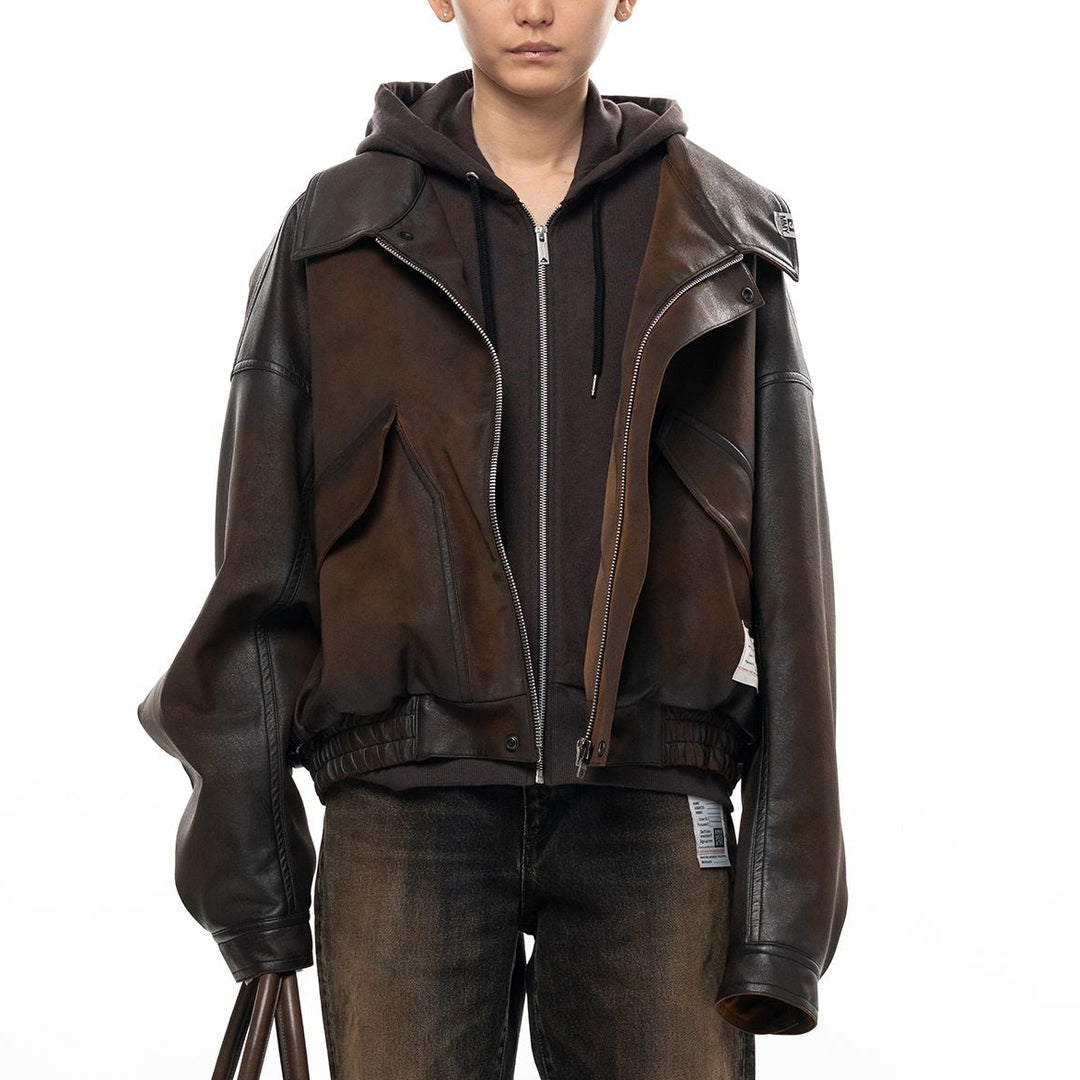 Shifted Layer Coated Jacket
