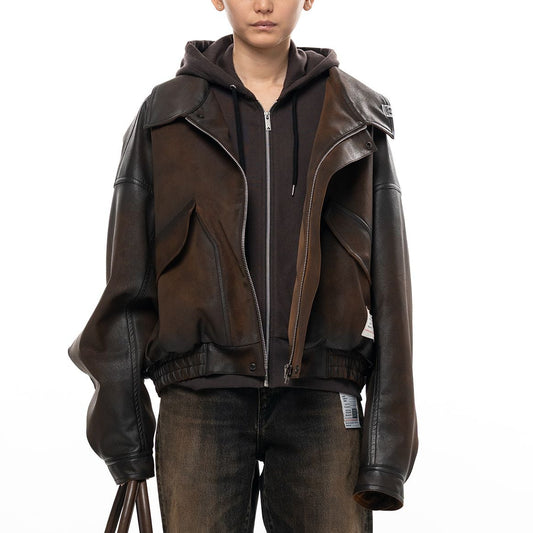Shifted Layer Coated Jacket