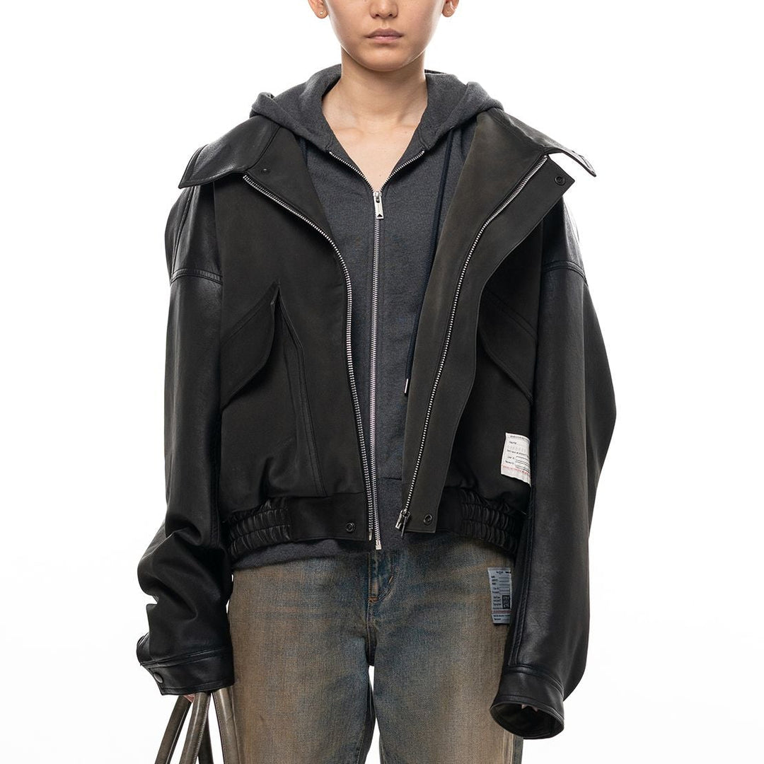 Shifted Layer Coated Jacket