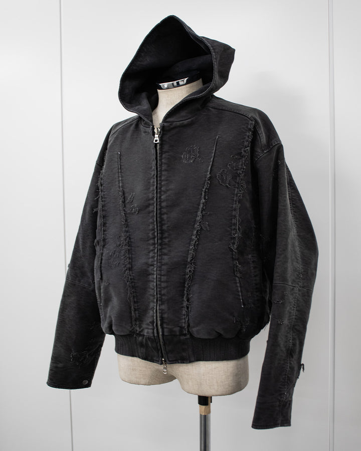 CMMAWEAR - Darted Moleskin Bomber - Exclusive