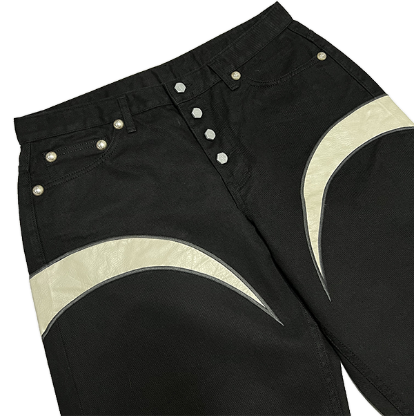 TC All Leather Denim Pant - THUG CLUB