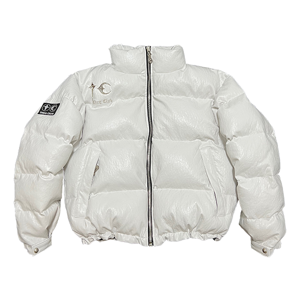 TC Leather Puffer Jacket