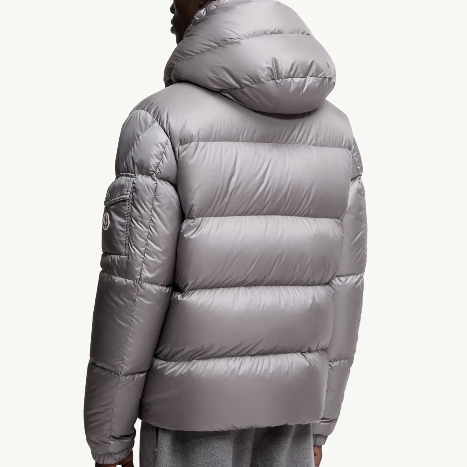 MONCLER グレー ダウンコート 3-6M ダウンカバーオール MONCLER グレー ダウンコート 3-6M ダウンカバーオール MONCLER
