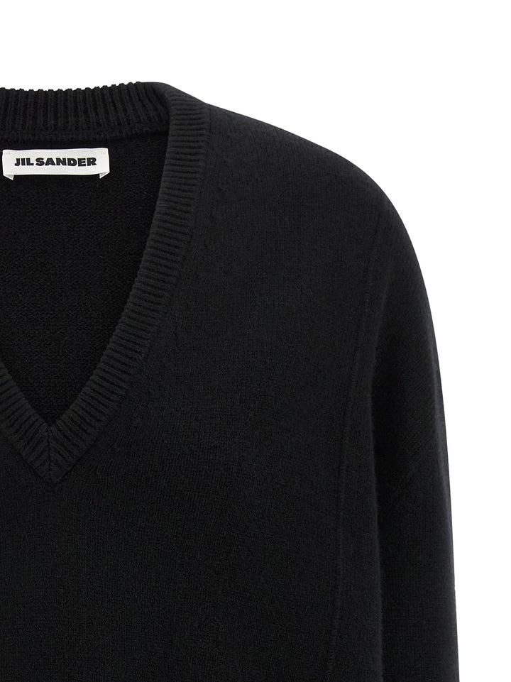 VN Long Sleeve Sweater with Pintuck