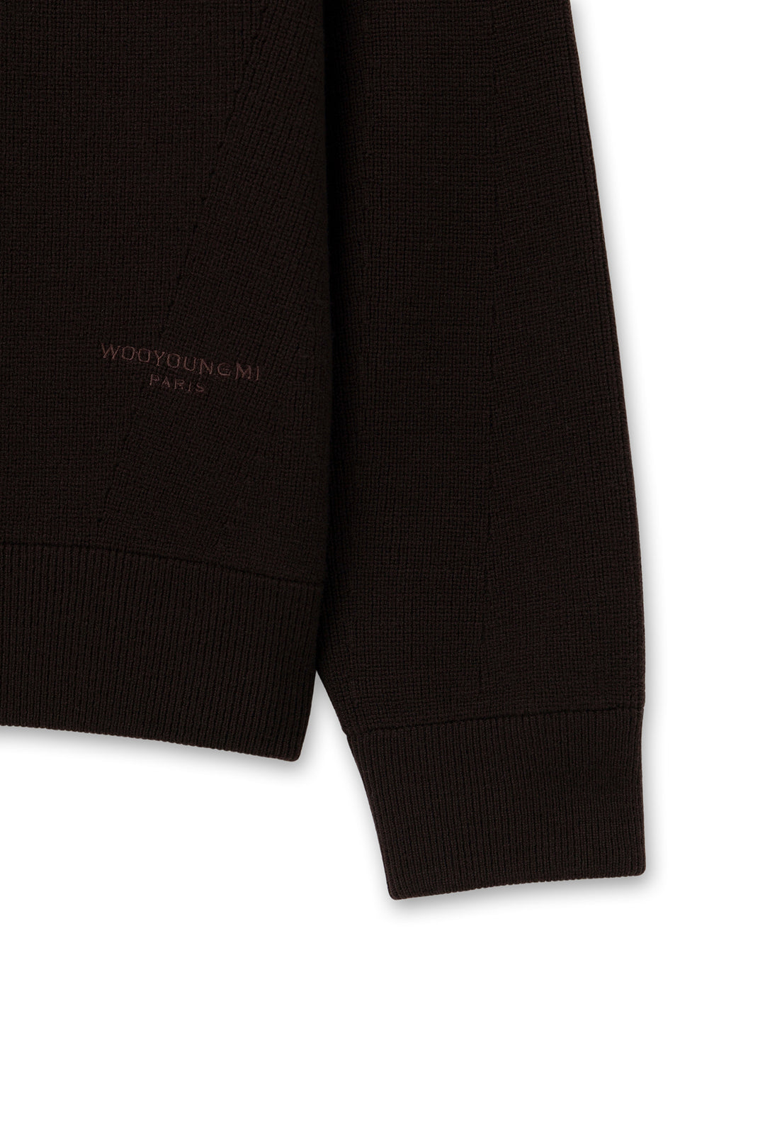 Brown Half-zip Sweater