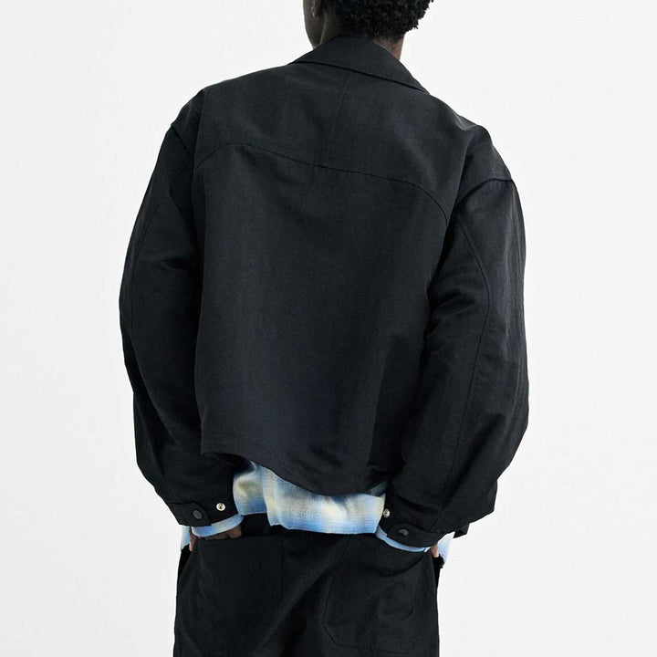 SOLID HOMME - Nylon Military Blouson Jacket