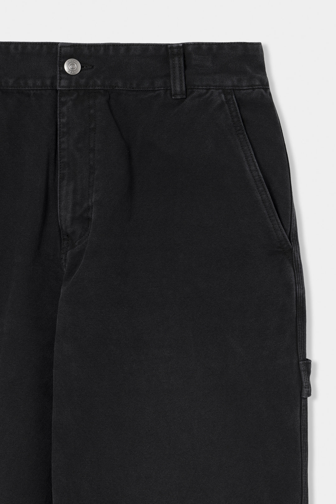 Black Carpenter Denim Pants