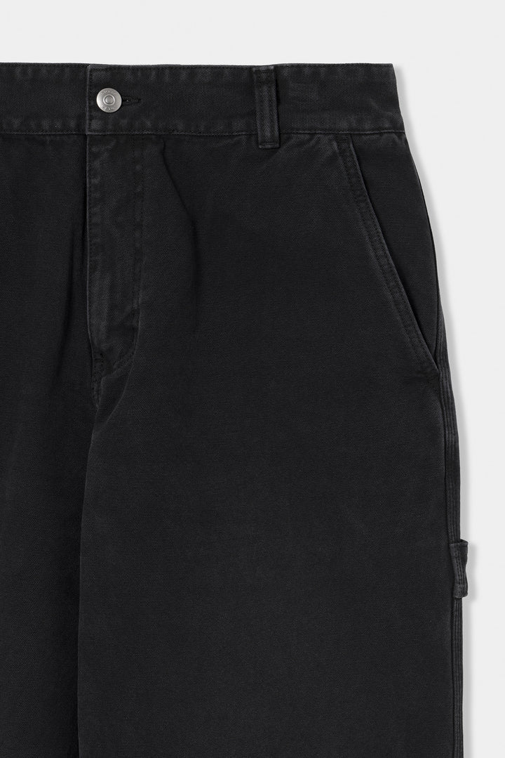 Black Carpenter Denim Pants