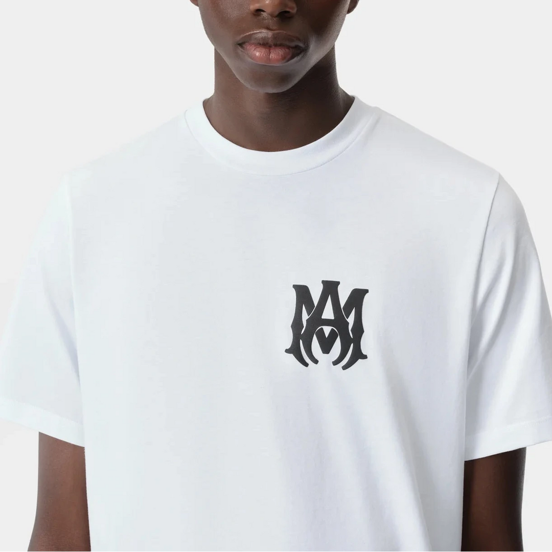 AMIRI コアロゴTシャツ メンズ グレー ホワイト メンズ MA CORE LOGO TEE | Why are you here?