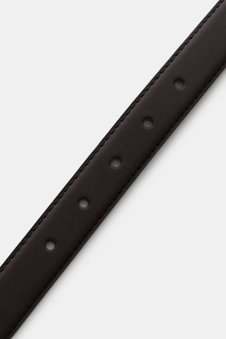 Brown Leather Western Belt