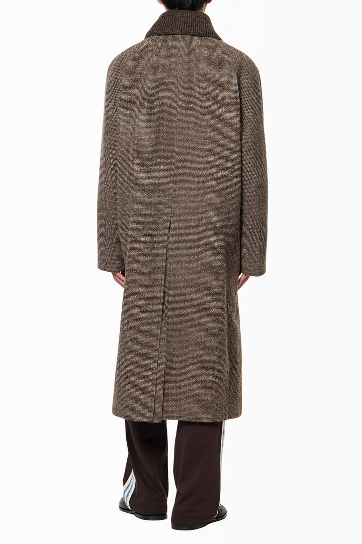 Brown Collection Balmacaan Coat