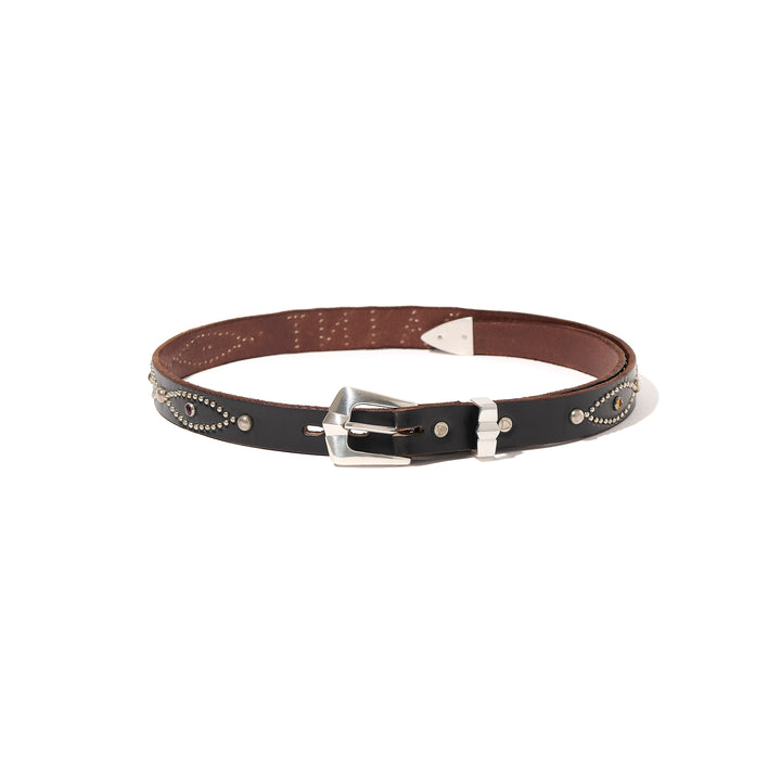 HTC_BELT NARROW/RAINBW STONE